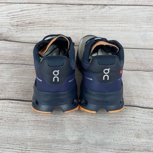 On Cloudvista Womens Sz 6 Running Shoes Midnight Copper - Picture 5 of 9